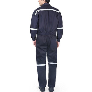 Combinaison FR pour hommes Combinaison de protection résistante au feu et aux produits chimiques Combinaison industrielle résistante au feu Équipement de sécurité robuste - Product Image 2