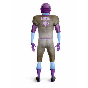 Uniforme de fútbol americano de estilo único, uniforme de fútbol nacional personalizado, uniforme de fútbol americano - Product Image 4
