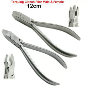 2X orthodontique mâle et femelle pince dynamométrique Instruments dentaires chirurgicaux - Product Image 4