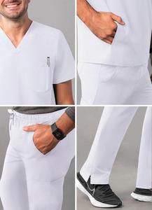 Uniformes de gommage médicaux femmes gommage infirmière uniforme haut pour hôpital OEM Service gommage infirmière - Product Image 4