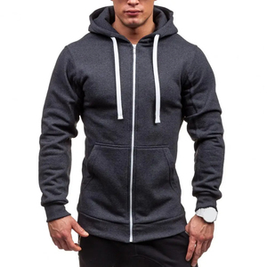 Breathable Loose and Slim Fitness Zipper <b>Hoodies</b> OEM Street Wear Wholesale Clothing Manufacturer Best Selling <b>Men</b> Zipper <b>Hoodies</b> - Product Image 3
