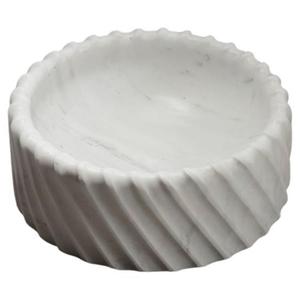 Moderna y Lujosa Tazón de Servir de Mármol Rosa Italiano, Ecológica, para Hogar, Hoteles, Restaurantes y Cafeterías - Product Image 2