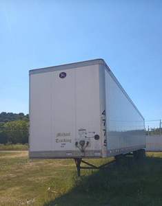 40Ft Dry Van 3 Axles Box Container <b>Flatbed</b> Outdoor Street Food Cart Semi Trailer Great Dane Carbon Steel 2001-3000kg Payload for - Product Image 4