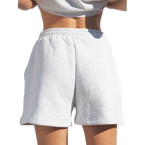 Shorts décontractés taille haute pour femme, couleur unie, respirants, pour l'été, polyvalents, avec taille élastique - Product Image 5