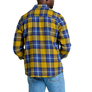 Anti Wrinkle <b>Men</b> Plaid <b>Shirt</b> Light Weight Breathable Best Designs <b>Men's</b> <b>Shirts</b> Two <b>Pockets</b> Man Plaid <b>Shirt</b> <b>With</b> Full Sleeves - Product Image 2