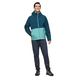 Veste de pluie unisexe pour les activités de plein air-Matériau respirant à séchage rapideJe traite pour la randonnée et le camping