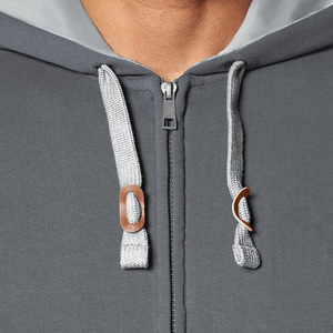 OEM Supplier For Mens Zipper Hoodie Custom Fit Breathable Fabric With Logo Printing And Private Label Branding Options - Product Image 2