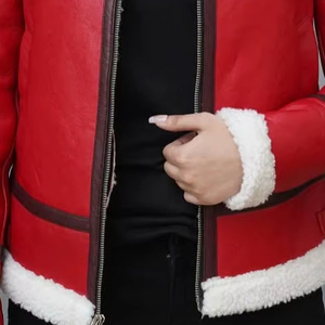 Classique élégant élégance haute qualité en cuir véritable veste intemporelle mode mat brillant durabilité accessoires de mode - Product Image 3