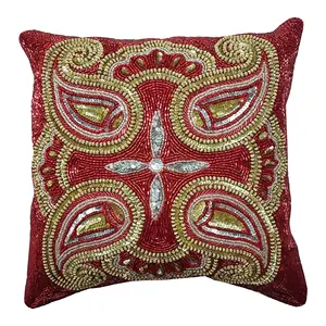 Hot Selling Best Price Superior Quality Modern Beaded Multi Color Cushion latest design cushion cover decorative