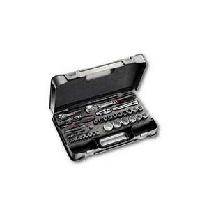 Assortiment de douilles hexagonales 607 1/4 1/2 EB dans un coffret ABS, 56 pièces pour une utilisation polyvalente - Product Image 1