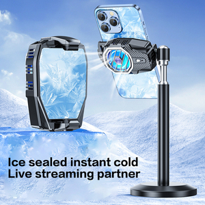 X91 Mới 1200MAh Sạc Tản Nhiệt RGB Xách Tay Giá Rẻ Chơi Game Mát Điện Thoại Mini Điều Khiển Với Quạt Làm Mát Cho Trò Chơi - Product Image 3