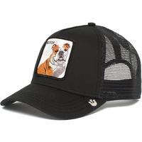 Casquette de baseball en maille de haute qualité avec broderie personnalisée d'animaux, casquette de sport à 6 panneaux 100 % coton, style ferme animale, avec fermeture snapback