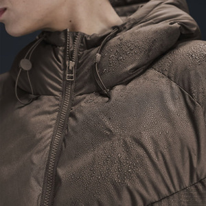 Veste d'hiver matelassée en gros |   Manteau rembourré à capuche avec logo personnalisé |   Vêtements d'extérieur unisexes chauds et isolés - Product Image 5