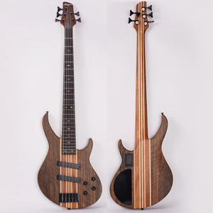 Nhà Máy Bán buôn <span class=keywords><strong>5</strong></span> Chuỗi Bass điện với hoạt động Pickup gỗ gụ cổ Wenge gỗ cơ thể chất lượng cao tùy chỉnh thiết kế - Product Image 2