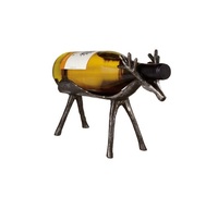 Belle conception décorative d'éléphant d'or porte-bouteille de vin de qualité supérieure Barware utiliser décor à la maison