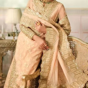 Prêt-à-porter pour femme brodé pakistanais Salwar Kameez costume pour les fêtes Eid Festival personnalisé OEM conception en gros musulman - Product Image 1