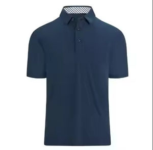 Hot Selling Short Sleeve Polo T-shirt Suitable <b>for</b> Custom Logo Breathable <b>Men</b> Polo Shirt Plus Size <b>Men's</b> Polo Shirts - Product Image 1