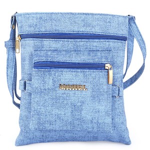 กระเป๋าสะพายไหล่ผู้หญิง (7548) - สีฟ้าอ่อน - Product Image 2