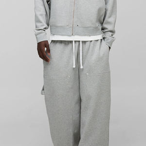 Ensemble de survêtement polaire épais pour homme – Sweat à capuche et pantalon chauds – Ensemble décontracté deux pièces coupe décontractée 2026 - Product Image 3