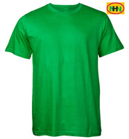Camisetas de Algodón para Hombre, Tallas Grandes, Cuello Redondo, Ajustadas, Ecológicas, Transpirables, Estilo Casual Elegante, de Bangladesh, Venta al Por Mayor