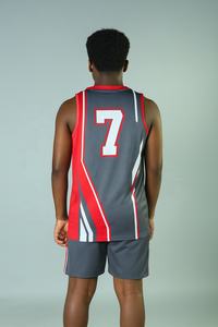 New Arrivals Breathable 100% Polyester <b>Basketball</b> Uniform for Adults Plus <b>Size</b> Customizable Highly Recommended - Product Image 2
