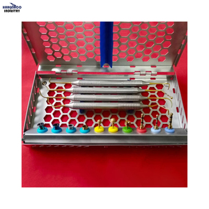 Ensemble d'instruments dentaires pour le lifting sinusal, technologie EMS, perceuse Dask, poudre et bouchons, marque personnalisée, approuvé CE ISO - Product Image 3