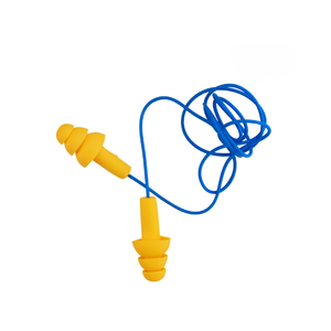 Tapones para los oídos de triple brida con cable de la mejor calidad de Vietnam, protección auditiva, función de reducción de ruido, se adapta a una amplia gama de tamaños de oído - Product Image 2