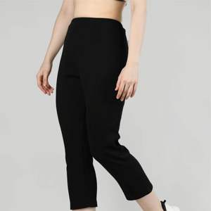Pantalones deportivos cómodos para Mujer | Pantalones deportivos elásticos de cintura alta con bolsillos | Tela de secado rápido para fitness - Product Image 2
