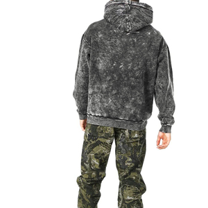 เสื้อฮู้ดผู้ชายซักกรดแบบสวมหัวน้ำหนักเบามีบริการ OEM แบบใหม่ล่าสุดสำหรับฤดูหนาว - Product Image 4