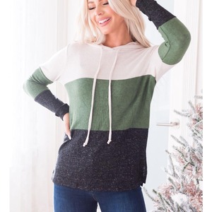 Sweats à capuche modestes surdimensionnés de haute qualité pour le printemps et l'hiver Vêtements de tous les jours décontractés imprimés 100% coton Commandes en gros écologiques - Product Image 2