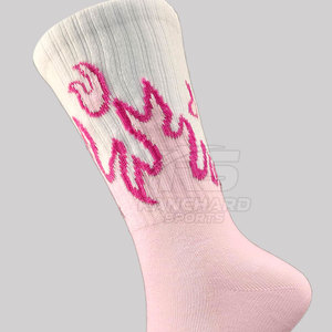 Chaussettes en coton doux pour le sport, chaussettes en bambou confortables, anti-odeurs, chaussettes mi-hautes, douces, durables, pour un usage quotidien - Product Image 5