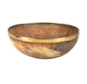 Peigne en corne antistatique en gros meilleure qualité peigne à cheveux en corne naturelle polie Logo personnalisé pour la maison hôtel utiliser bols classiques - Product Image 2