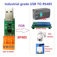 USB a RS485 Convertidor Serial USB a RS485 Convertidor Adaptador Módulo UART CH340 SP232 SP485 Cable de computadora Adaptadores en serie
