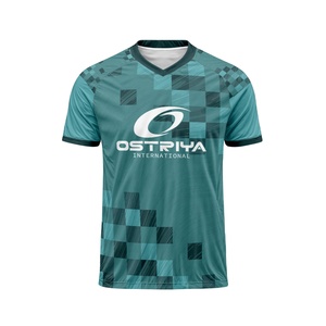 Maillot de football tendance à col en V, modèle 2026, pour adultes, vêtements de sport personnalisés avec impression de nom en couleur unie, haute qualité - Product Image 6