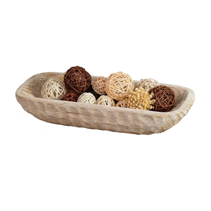 Excellent bol à pâte en bois pour décorer le citron Article Fabrication en gros Artisanat Bol à pâte en bois d'acacia - Product Image 3