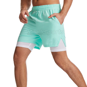 Short de gym nouveau design à séchage rapide meilleur short de sport fabriqué par les fabricants short de gym à quantité minimale de commande bas vente en gros - Product Image 4