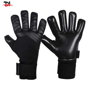 ถุงมือผู้รักษาประตูฟุตบอล PU สีตัดโลโก้การฝึกอบรมในยิมฟิตเนสยิม - Product Image 2