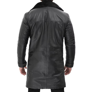 Winter Warm <b>Men's</b> High Quality Breathable Canvas Overcoat <b>Trench</b> <b>Coat</b> With Wool/Polyester Material-oem Custom Service Filled - Product Image 5