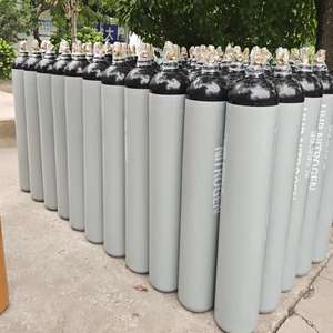 Hoogzuivere 99,9999% N2 geperste stikstofgas prijs 40L vulfles stikstofcilinder - Product Image 4