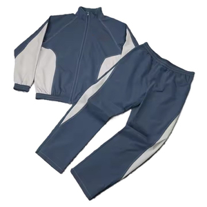 Chaqueta personalizada para entrenamiento, ropa para correr, chaqueta cortavientos impermeable con cremallera, chándales cortavientos de nailon Vintage para hombre - Product Image 1