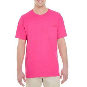 Venta al por mayor de ropa de hombre de color personalizado 100% algodón camiseta de manga corta de corte suelto 220 gramos de peso ropa de verano - Product Image 1