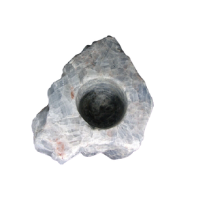 เชิงเทียนหินธรรมชาติสีฟ้า - Product Image 3