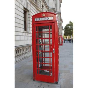 Cabina telefónica roja de Londres, cabina telefónica de boda de estilo personalizado, suministros de vacaciones para eventos, decoración al aire libre, estudio telefónico - Product Image 2