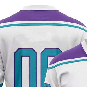 เสื้อกีฬาฮอกกี้น้ำแข็งสำหรับผู้ชายเสื้อเจอร์ซี่น้ำแข็งพิมพ์โลโก้ตามสั่ง - Product Image 5