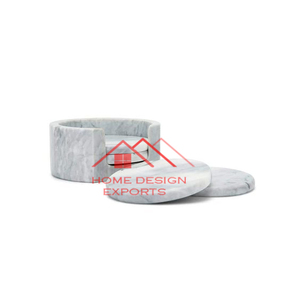 Posavasos de mármol moderno para el hogar, hoteles, decoración de mesa de nasting, uso de posavasos de mármol verde indio de alta exigencia - Product Image 2