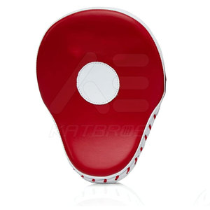 เป้าซ้อมมวย KATBROS รุ่น KI-PP-8304 สีแดงขาว หนังวัวแท้ ทนทาน อุปกรณ์ฝึกซ้อม - Product Image 6