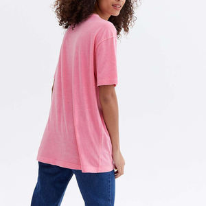 T-shirt uni pour femme, style unique, haute qualité, hip-hop, nouvelle arrivée, fabrication sur mesure, prix de gros, vente, respirant, polyester/coton - Product Image 2