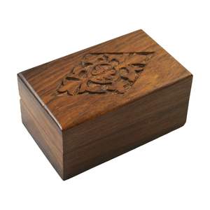 <b>Wooden</b> <b>storage</b> jewellery <b>box</b> with elegant handcrafted detailing offering safe organized space for accessories - Product Image 1