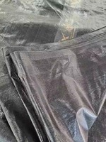 Bâche en polyéthylène unie de haute qualité, tissu maillé robuste pour la fabrication de tentes et abris d'urgence pour le camping, prix export