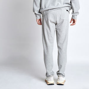 Breathable Casual Cotton Fleece Men's Joggers Sweatpants Pocket <b>Drawstring</b> Closure Canvas Fabric-Best Selling Winter <b>Trousers</b> - Product Image 3